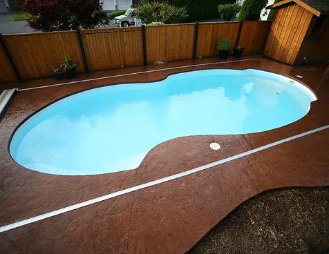 Experience luxury with the Crystal Springs San Juan pool, installed by Able Pools and Spas for ultimate relaxation.