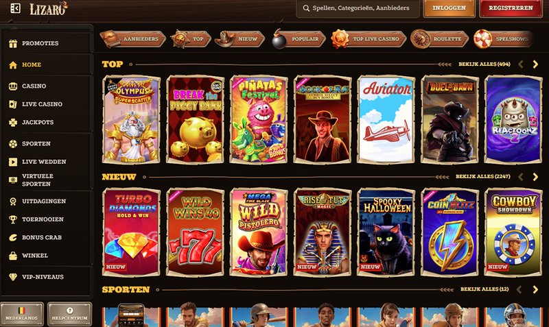 Présentation de casino lizaro